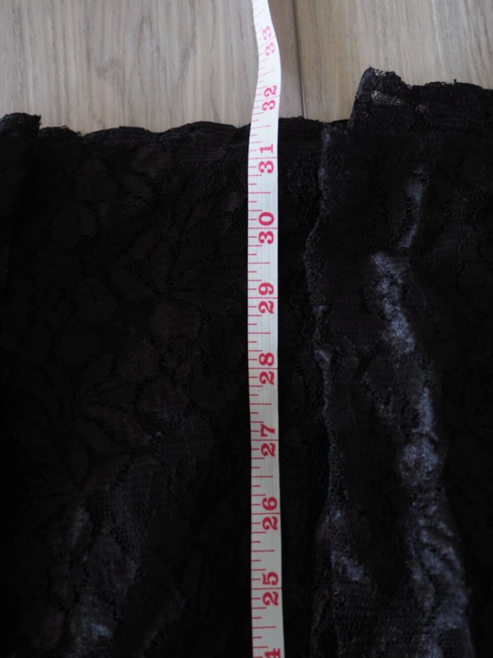 HolyClothing Black Lace Maxi Skirt S/M Goth Boho Fairycore Rayon Renaissance - Picture 5 of 10